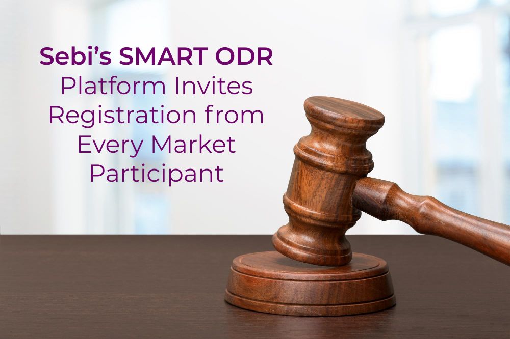 Sebi's SMART ODR Platform Invites Registration from Every Market  Participant - SGX NIFTY