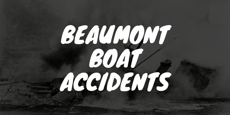 Boat Accidents in Beaumont