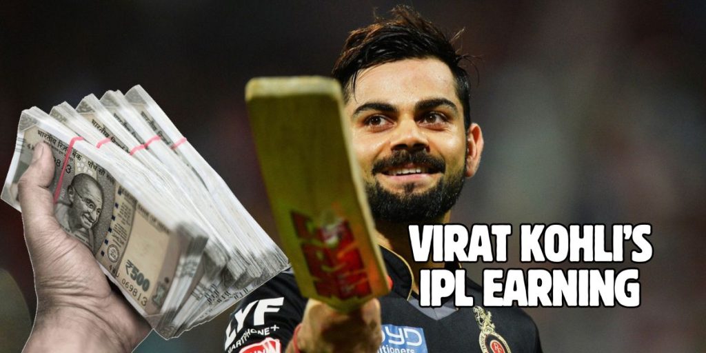 Virat Kohli’s IPL Earning