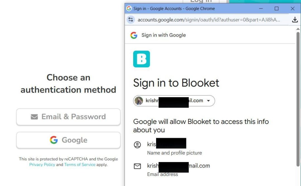 Student email verification for Blooket signup