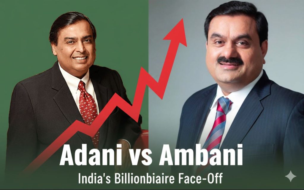Adani vs Ambani Adani vs Ambani